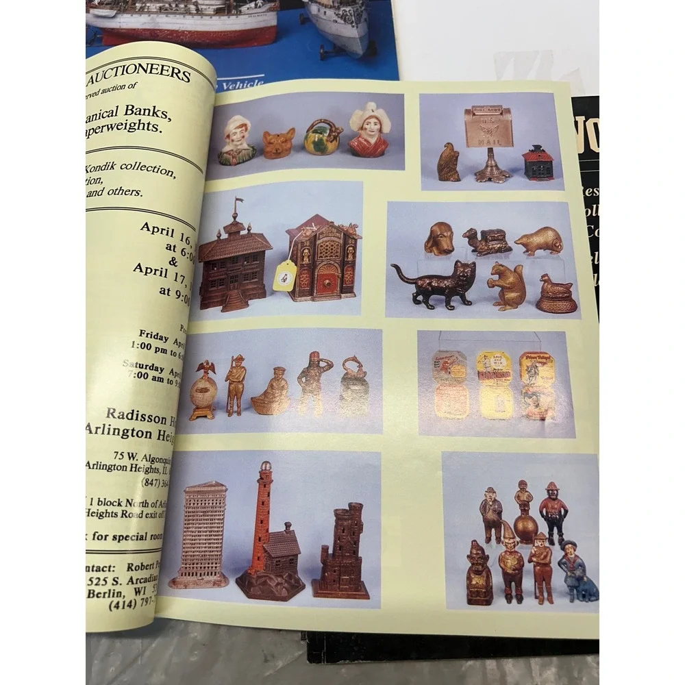 Antique Toy World Magazine 1999 Collection Lot Vintage‎ Toy Collector Reference